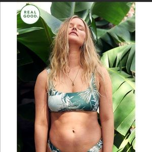 Aerie wide strap scoop bikini top